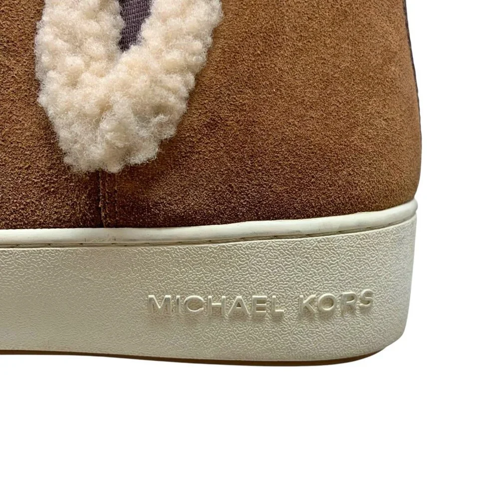 MICHAEL Michael Kors‎ Ashlyn Suede Shearling Lined Booties